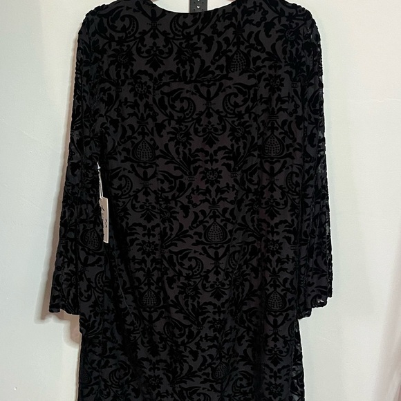 NWT Nanette Lepore Floral Velvety Lined Dress Sz 8 - Picture 4 of 10